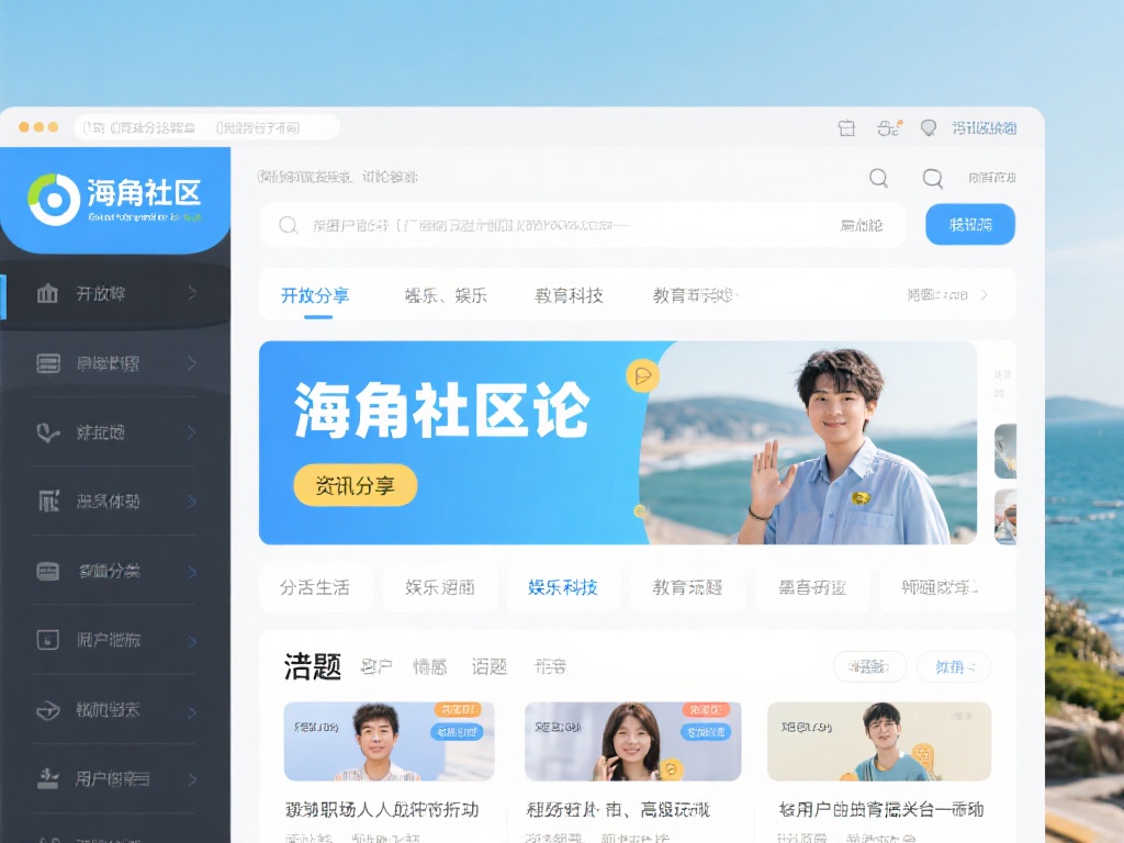 海角社區論壇：海角交流平台